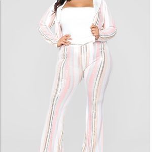 Stylish two piece sequin set!